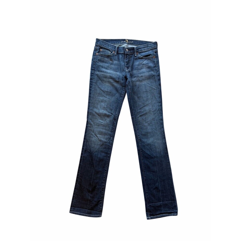 7 For All Mankind Jeans Women's 29 8 Classic Straight U190080U-080U Cut #712937